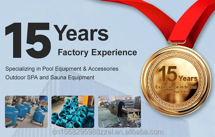 Water Treatment Swimming Pool Equipment Flanged Commercial Sand Filters