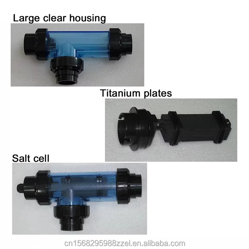 Swimming pool accessories water treatment system salt water chlorinator cell for swimming pool
