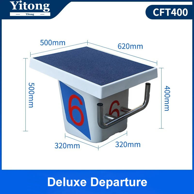 Standard piscina starting block diving board for swimming pool one-step swimming pool accessories Pool Starting Platform
