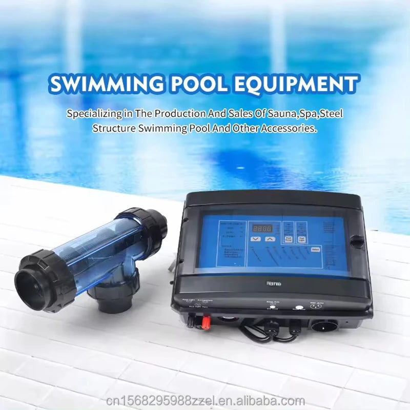 Swimming pool accessories water treatment system salt water chlorinator cell for swimming pool