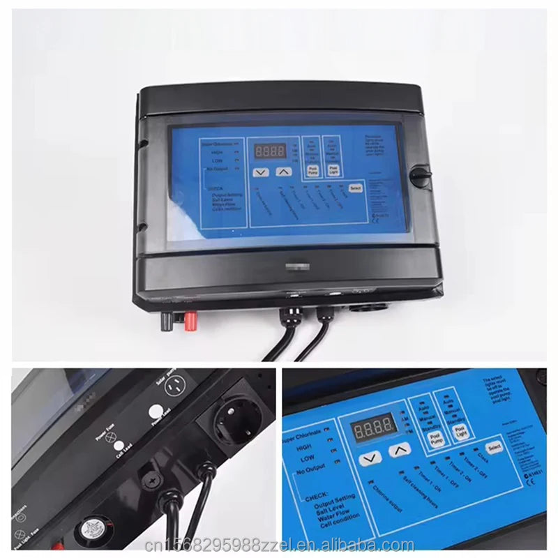 Swimming pool accessories water treatment system machinery equipment salt water chlorinator cell for swimming pool