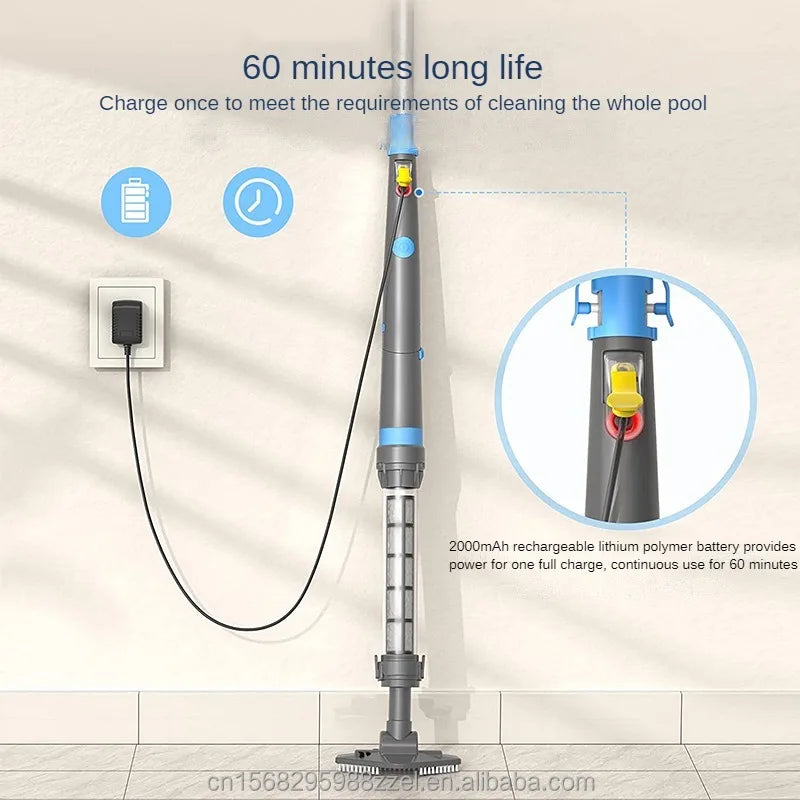 Rechargeable handheld swimming pool portable vacuum cleaner portable swimming pool vacuum cleaner accessories