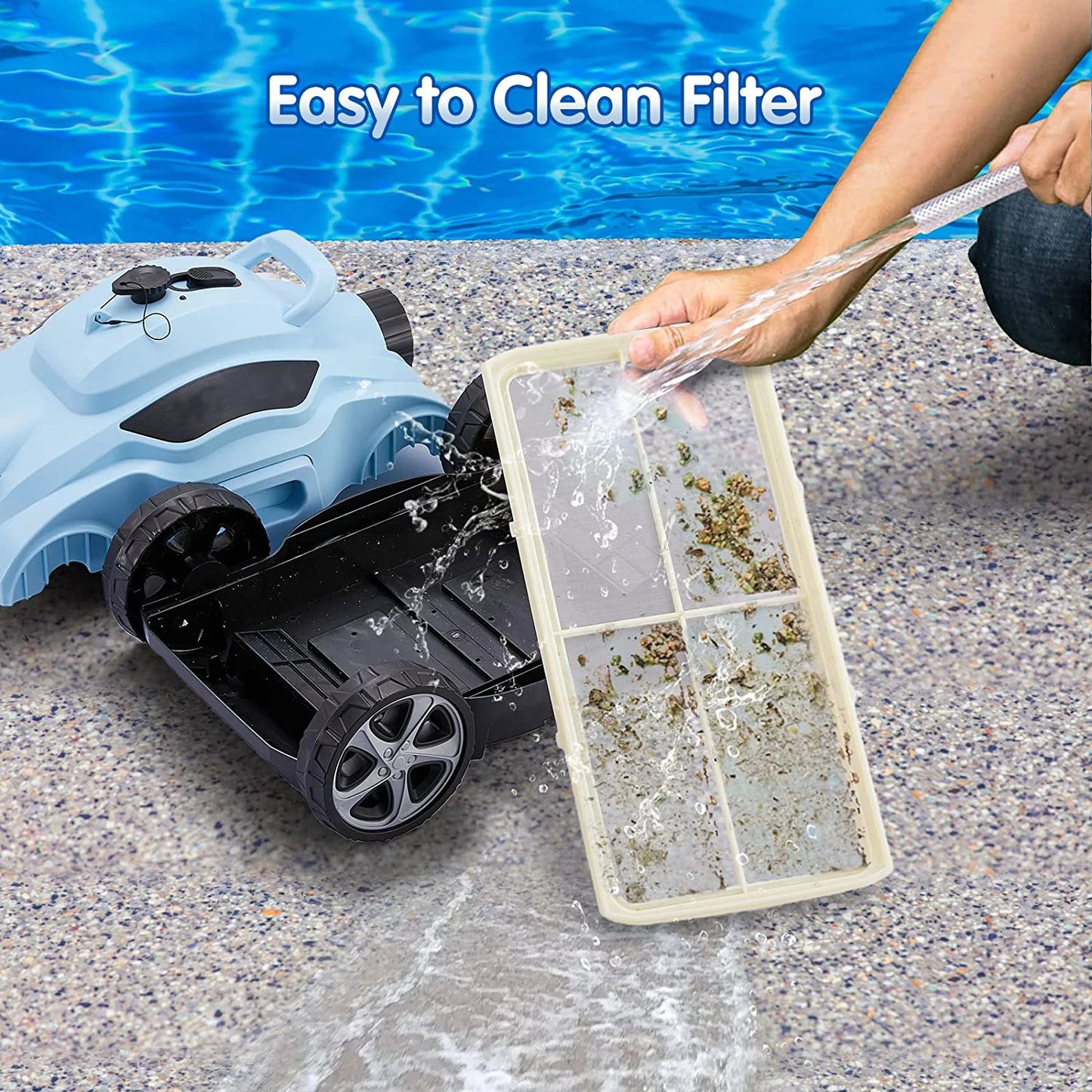 Wall Mounted Automatic Pool Swimming Accessory Robotic Cleaner Robot suction swimming pool automatic cleaner