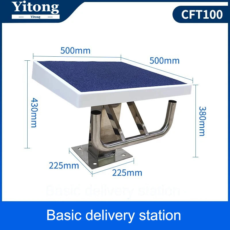 Standard one-step piscina starting block Pool Starting Platform diving board for swimming pool swimming pool accessories