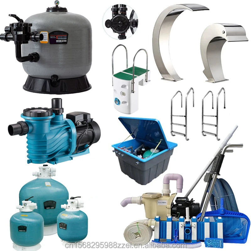 Swimming Pool Equipment pool filter Equipment Complete Set accessories swimming pool sand filter and pump