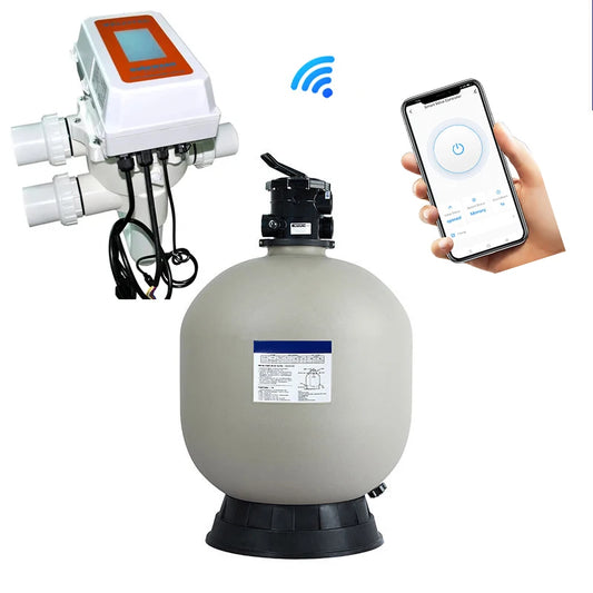 Swimming Pool Sand Filter And Pump Equipment  automatic sand filter Swimming Pool Cleaning Sand Filter
