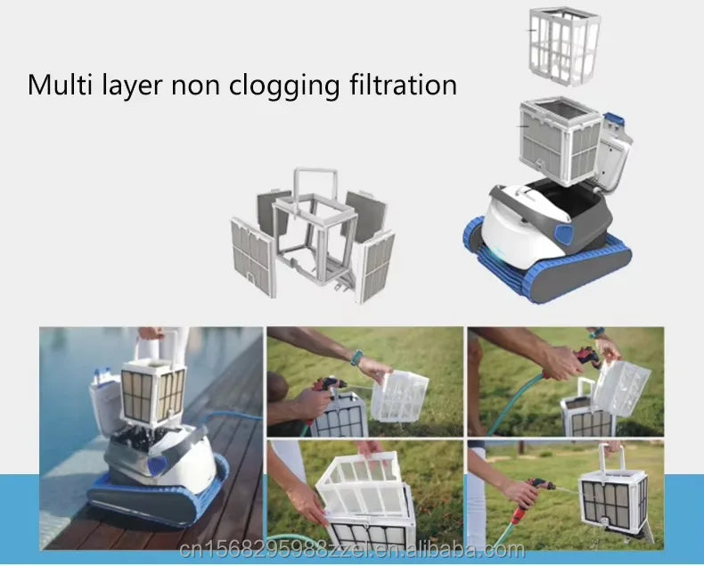 commercial pool type robot vacuum cleaner Swimming Pool Cleaner Robot vacuum accessories water vacuum cleaner equipment
