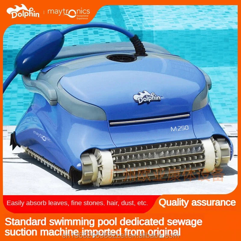 Automatic pool robot cleaner swimming pool vacuum cleaner Wall Climb Pool Vacuum with Intelligent Route Planning