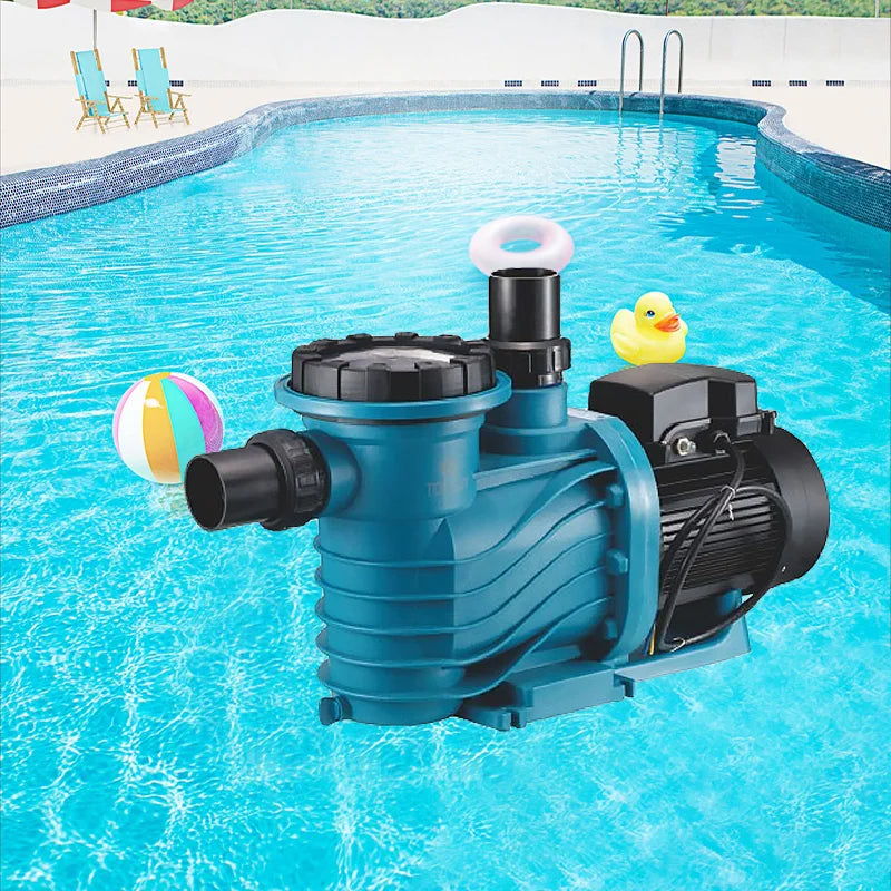 1 HP Pool Pump Powerful In Ground with Filter cleaning equipment for above ground pools cleaning tool high-efficiency pool pump