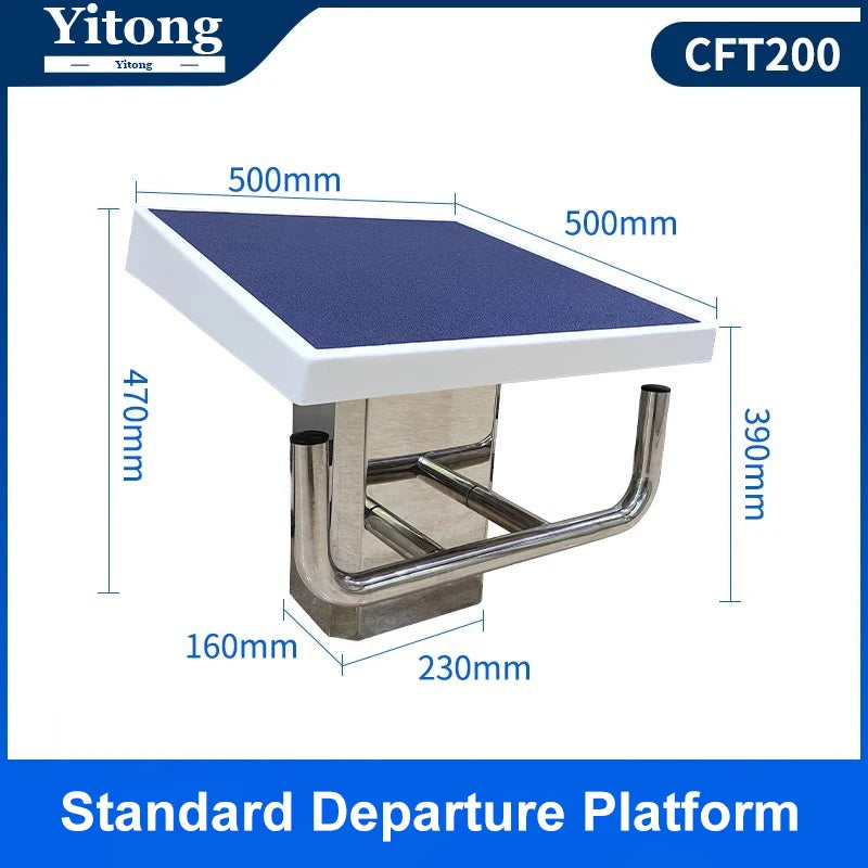 Pool Starting Platform Standard one-step swimming pool accessories piscina starting block diving board for swimming pool
