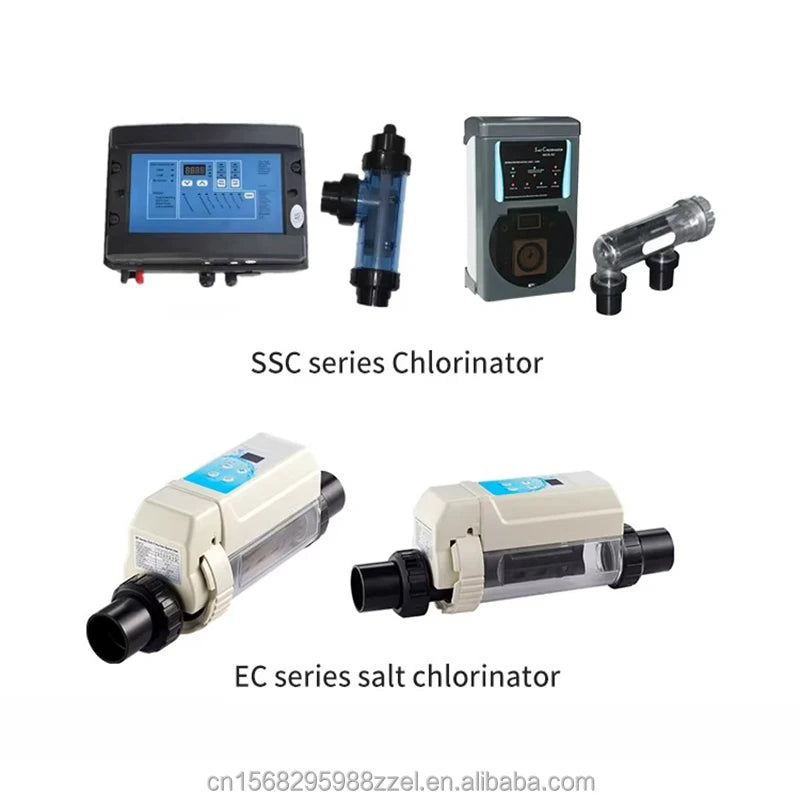 Swimming pool accessories water treatment  system salt water chlorinator cell for swimming pool