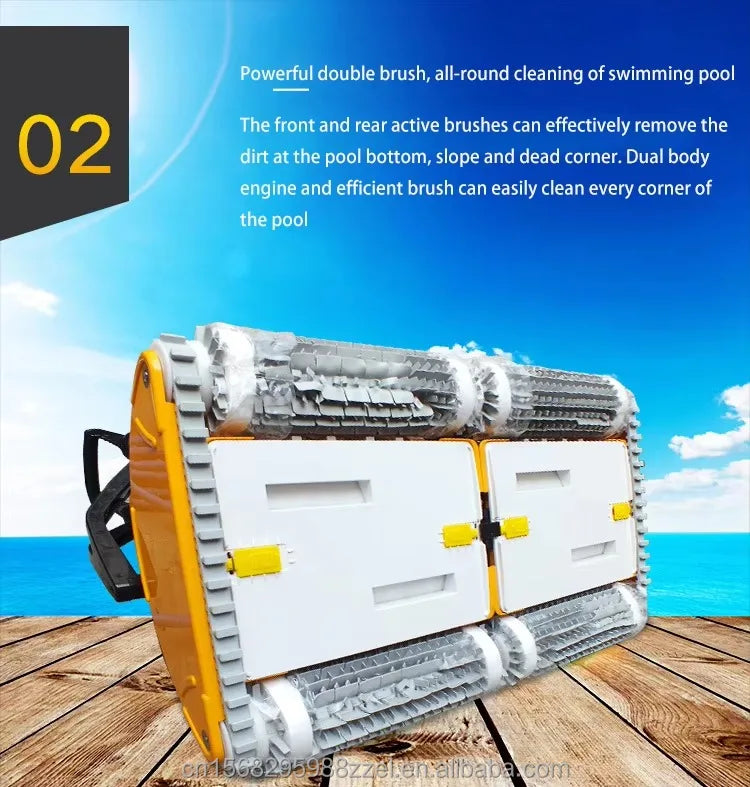 Automatic Climbing Wall Cleaning Swimming Pool Cleaner Robot vacuum cleaner Dolphin accessories suction machine