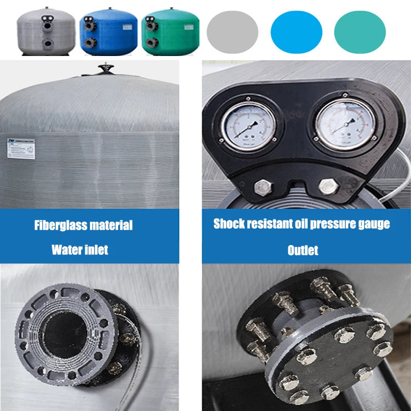 automatic pool electric valves Mobile controller  ,Sand Filter Filtration Equipment,swimming pool accessories sand filter