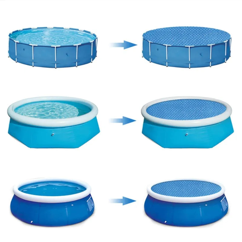 Piscina swimming pool cover protecter shelter from falling leaves and snow Pool or inflatable pool Cover cloth Accessories