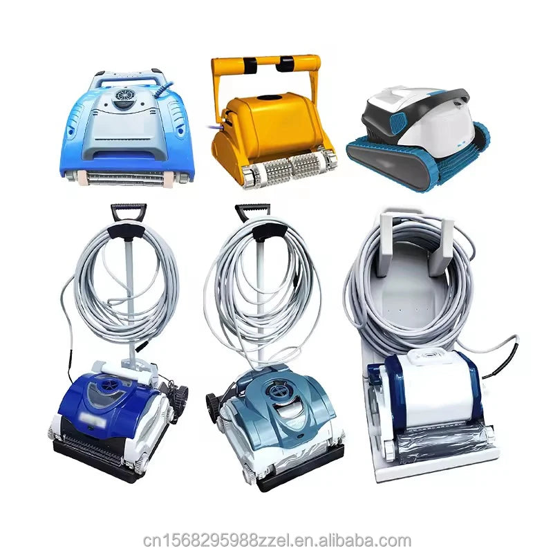 Automatic pool robot cleaner swimming pool vacuum cleaner Wall Climb Pool Vacuum with Intelligent Route Planning