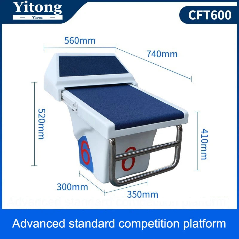 swimming pool accessories Standard one-step piscina starting block Pool Starting Platform diving board for swimming pool