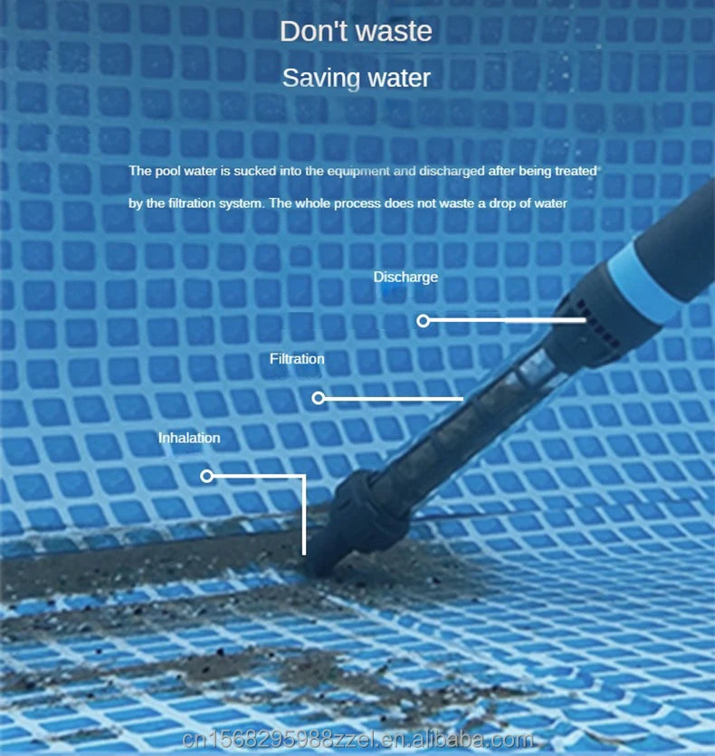 Rechargeable handheld swimming pool portable vacuum cleaner portable swimming pool vacuum cleaner accessories